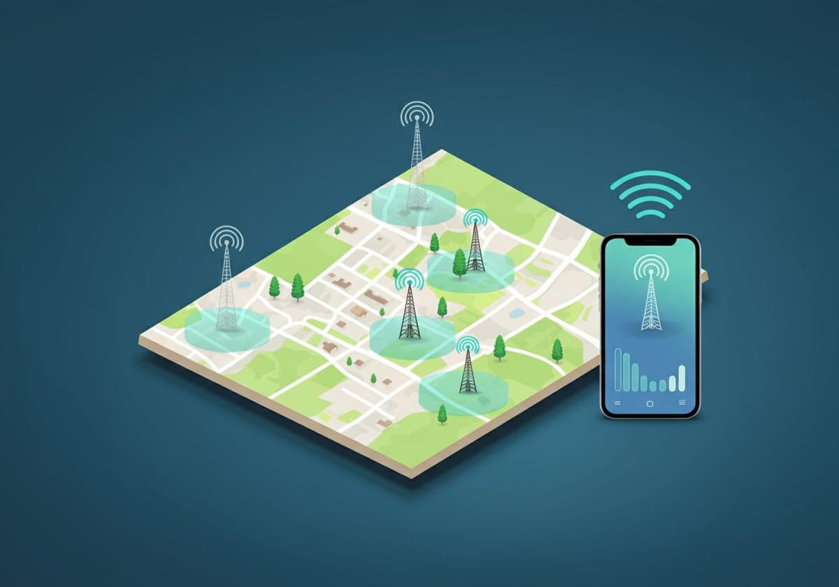 5G Network Coverage Find Nearby Towers