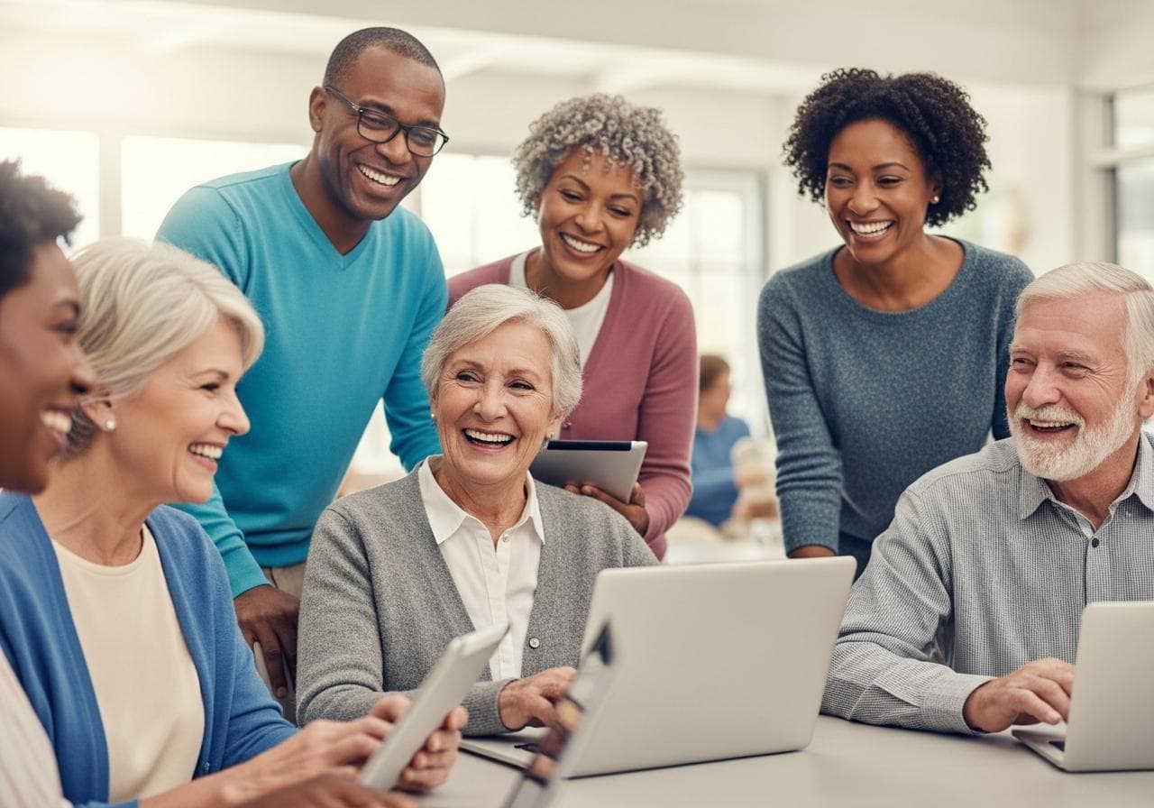 Connecting Seniors Online