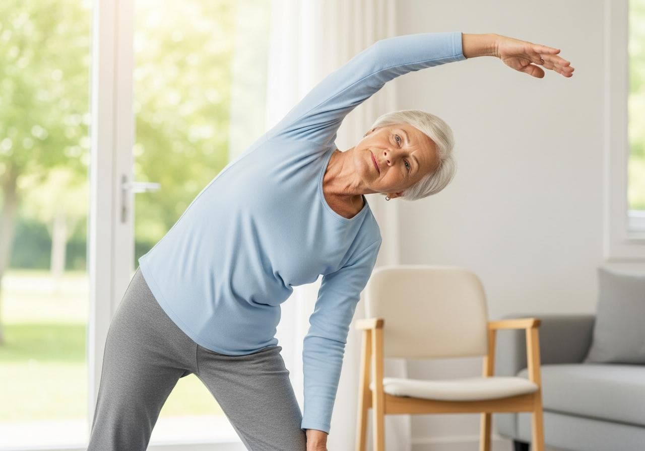 Gentle Stretches For Flexibility In Elderly