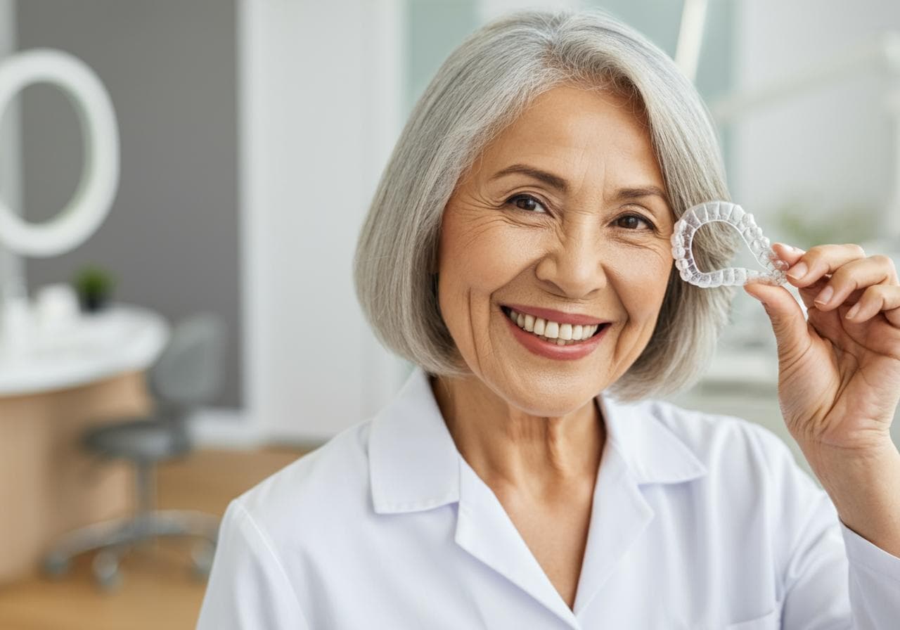 How Teeth Aligners Can Help Seniors Improve Their Oral Health