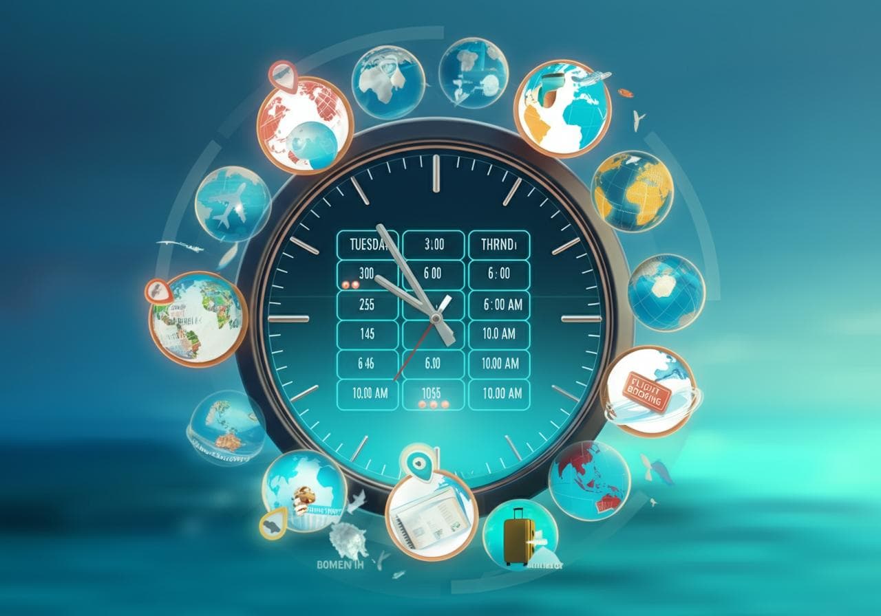 Preferred Time To Book A Flight