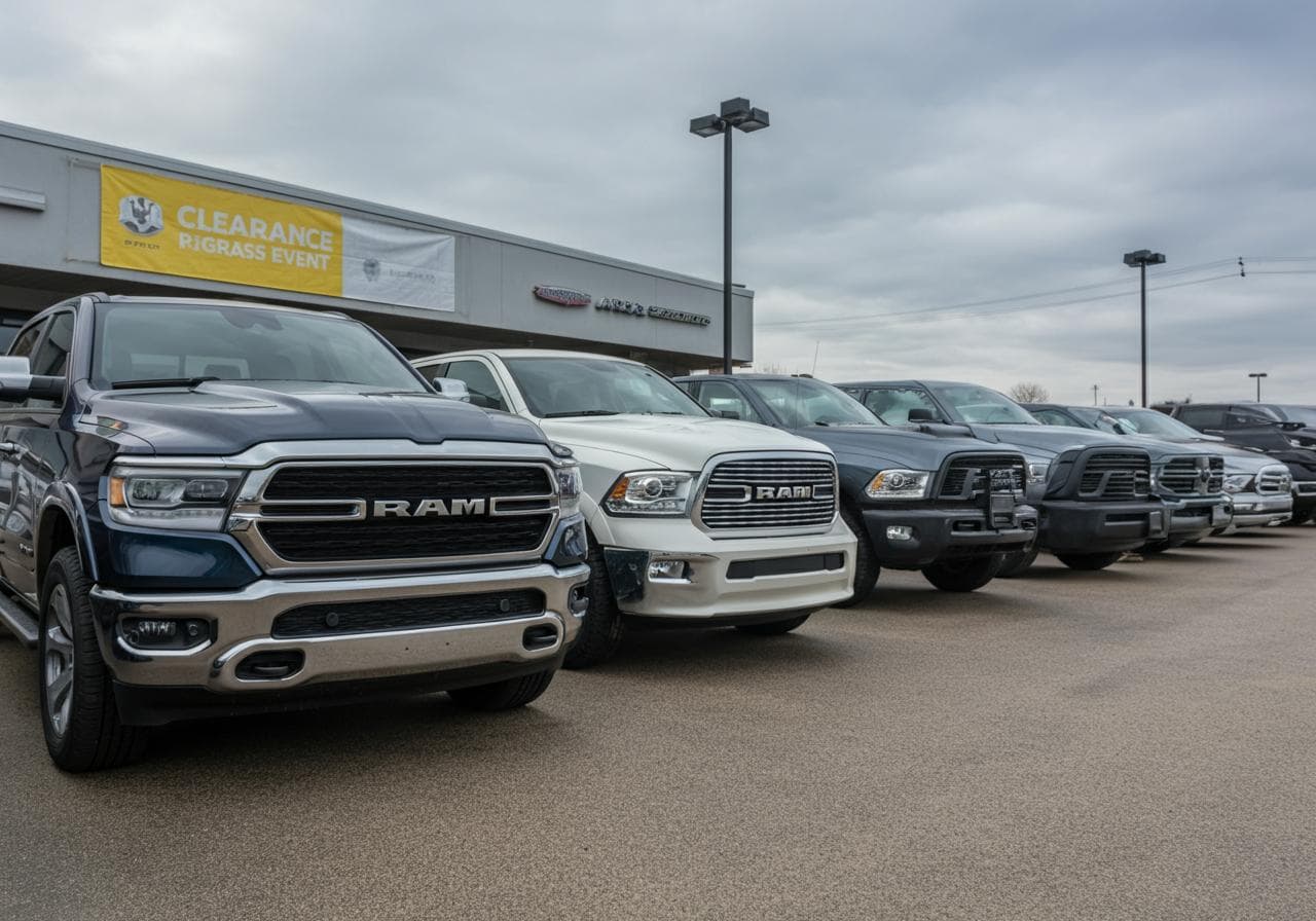 Ram Trucks Leftover Inventory
