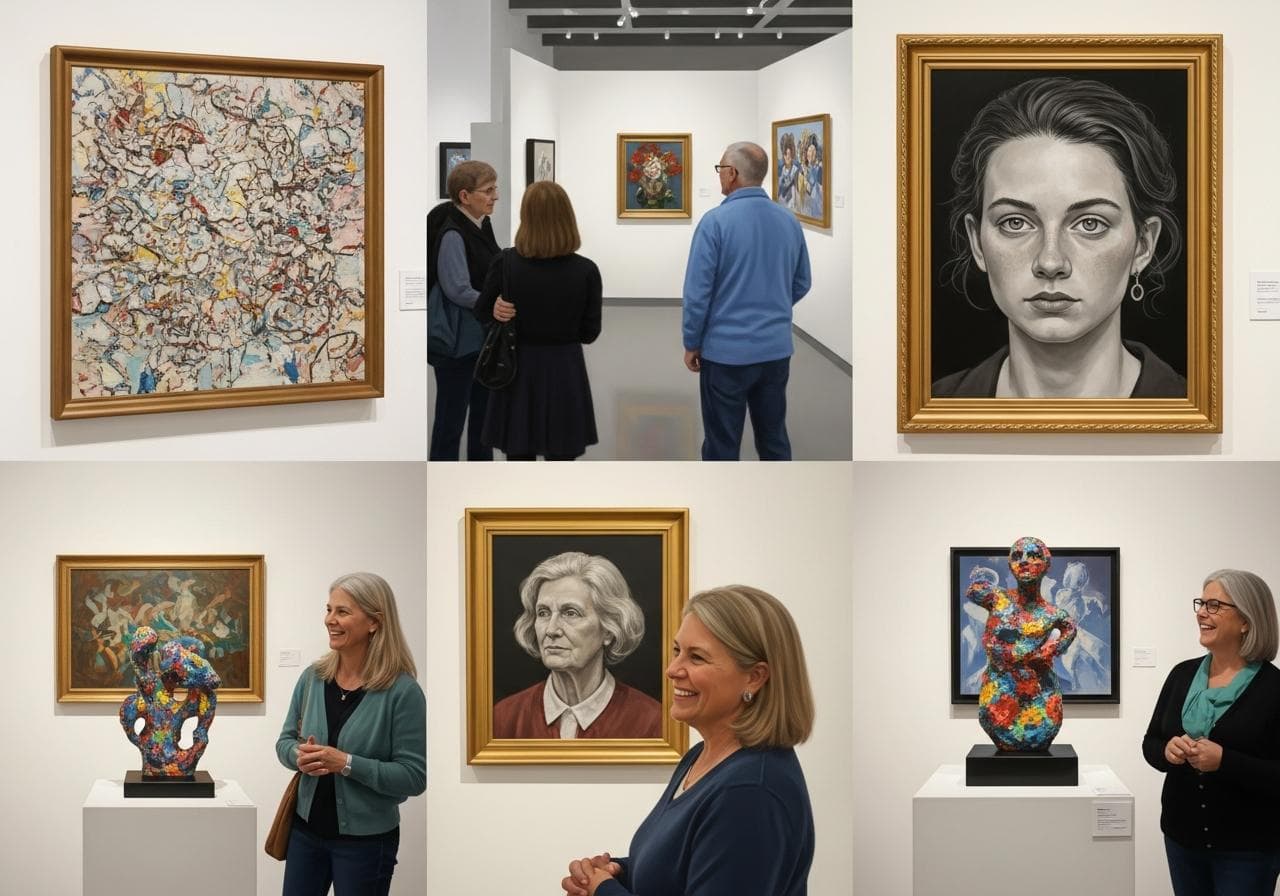 Senior Art Show A Visual Journey