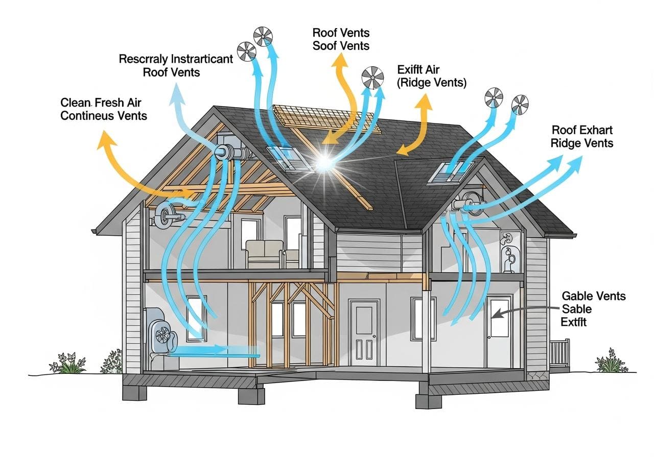 Types Of Roof Vents Explained